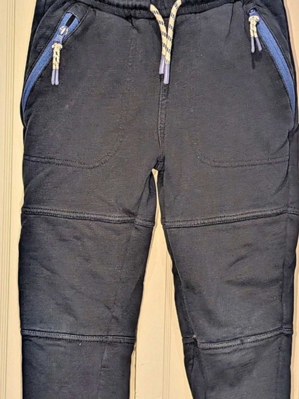 Boden Boys Black Jogger Pants Size 7-8Y